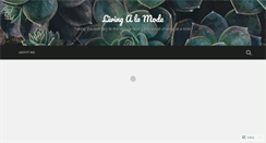 Desktop Screenshot of livingalamode.com